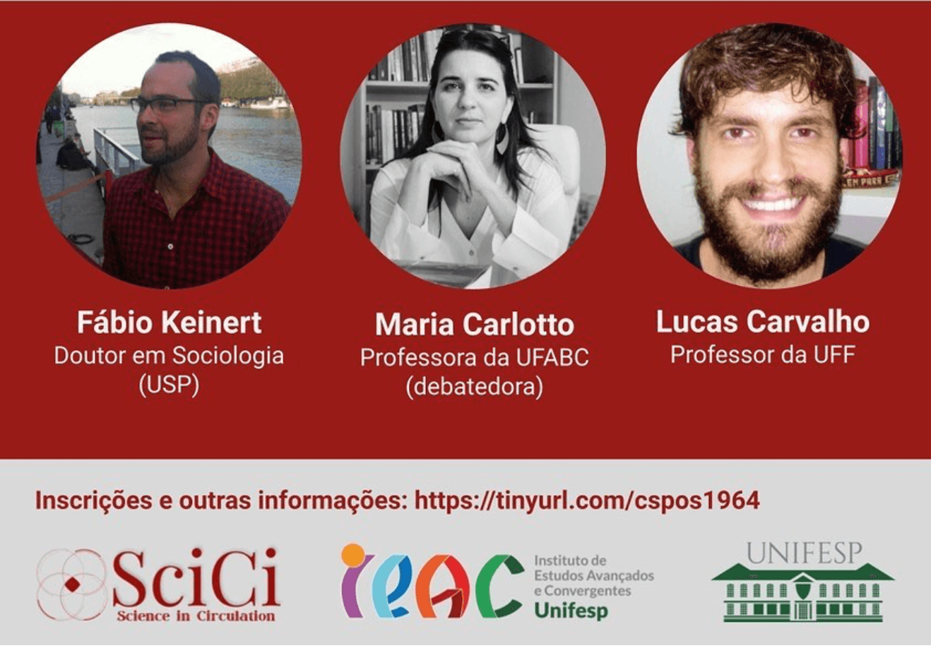 Event speakers banner
